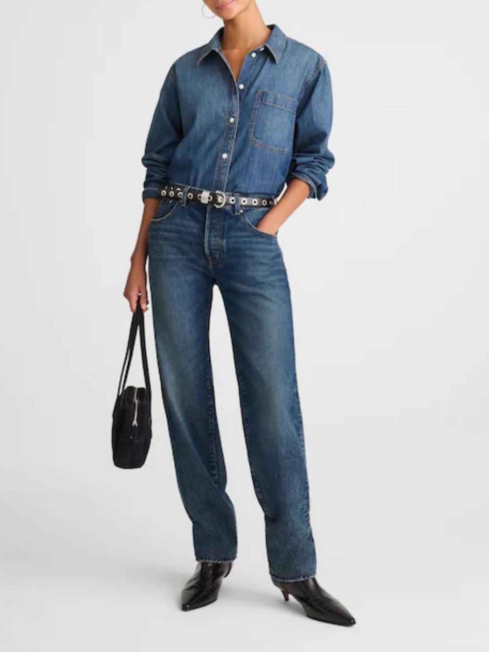 Madewell the dean easy straight jean